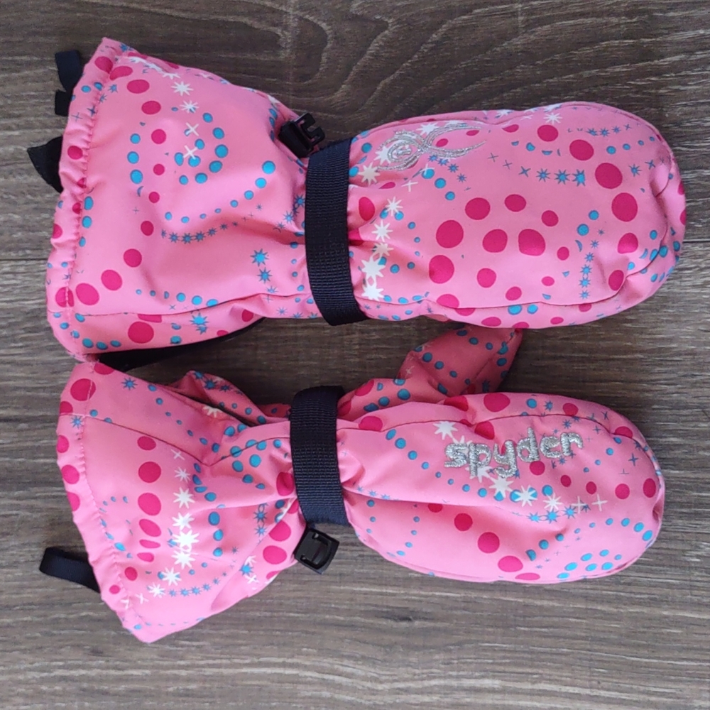 Spyder snow gloves mittens